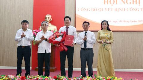 Đồng chí Dương Văn Tuấn giữ chức Bí thư Đảng ủy xã Đồng Lộc