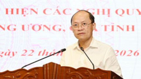 Tập trung nguồn lực, sớm đưa các nghị quyết, chỉ thị vào cuộc sống