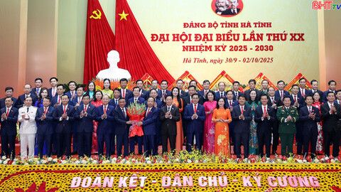 Công bố danh sách Ủy viên BCH Đảng bộ Hà Tĩnh nhiệm kỳ 2025 - 2030
