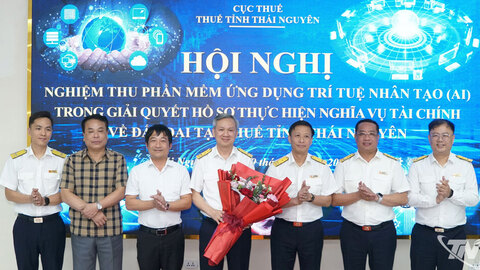 Nghiệm thu phần mềm ứng dụng AI trong nghiệp vụ thuế
