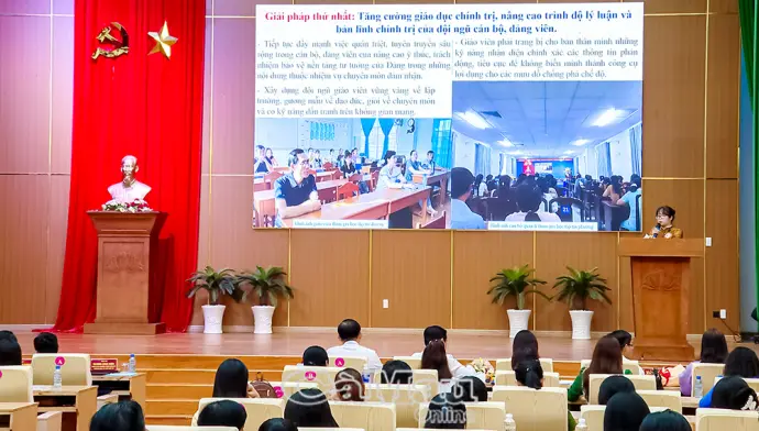Tạo nguồn nhân lực tuyên truyền chất lượng từ hội thi cơ sở 