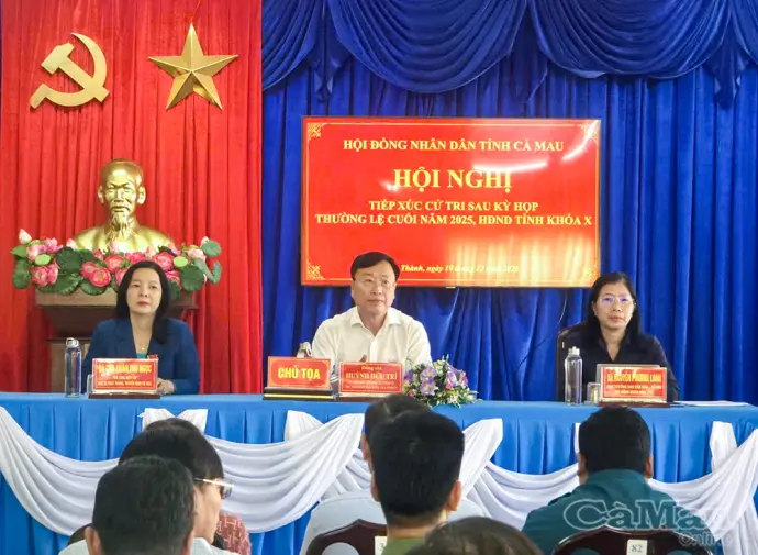 Cử tri kiến nghị nhiều vấn đề dân sinh