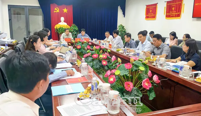 Bộ Nội vụ làm việc với Sở Nội vụ Cà Mau về tổ chức thi hành pháp luật