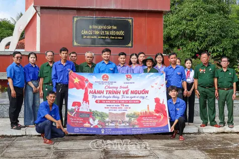 Tuổi trẻ Cà Mau viết tiếp câu chuyện hoà bình
