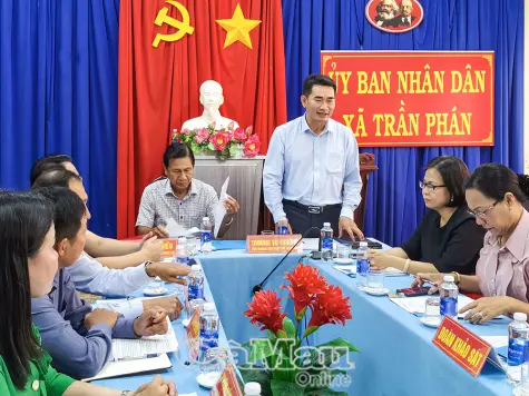 Khảo sát vận hành chính quyền cơ sở tại Trần Phán