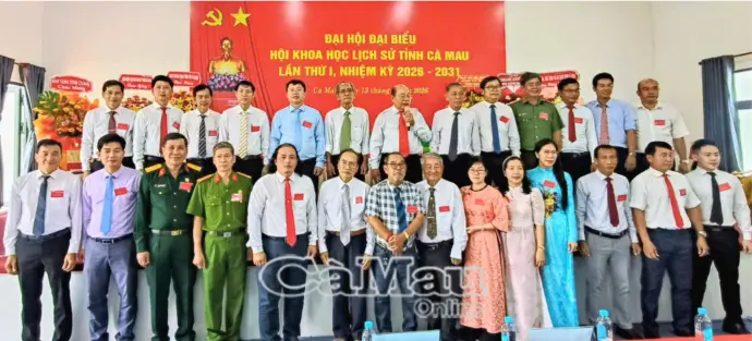 Nhà giáo Nhân dân, Tiến sĩ Thái Văn Long tái đắc cử Chủ tịch Hội Khoa học lịch sử tỉnh Cà Mau