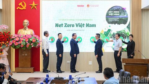 Báo Nhân Dân chính thức ra mắt trang thông tin 'Net Zero Việt Nam'