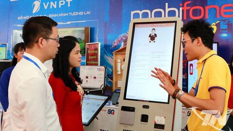 Nhiều sản phẩm đặc trưng tại không gian trưng bày chào mừng Đại hội