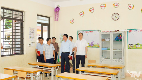 Khẩn trương ổn định trường học sau sắp xếp, sẵn sàng cho năm học mới