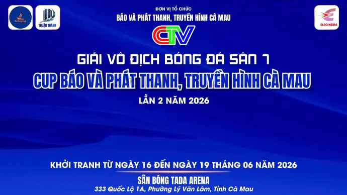 “Siêu phủi” hội tụ tại Cà Mau, CTV Cup mùa 2 hứa hẹn bùng nổ