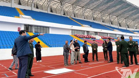 Sẵn sàng cho Lễ khai mạc Giải Bóng đá Tứ hùng