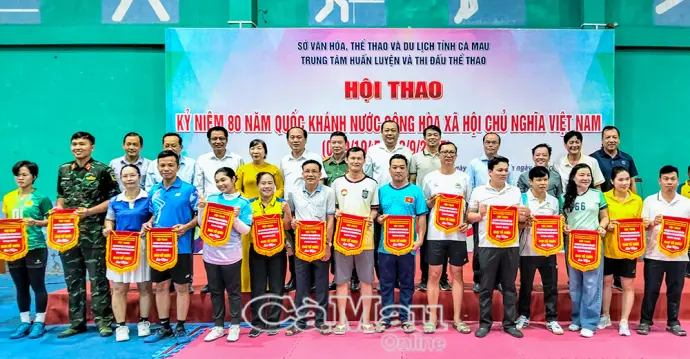 Hào hứng Hội thao kỷ niệm 80 năm ngày Tết Độc lập