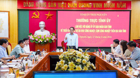 Xây dựng các khu, cụm công nghiệp phù hợp với mục tiêu tổng thể phát triển kinh tế - xã hội của tỉnh