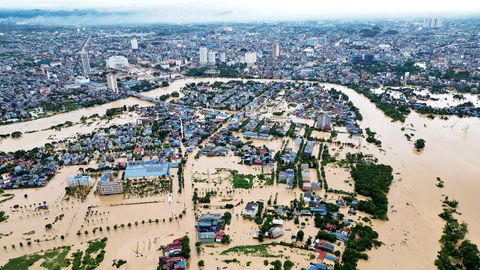 Trong 6 giờ tới, lũ trên sông Cầu tại trạm Gia Bảy đạt đỉnh ở mức 29,9m