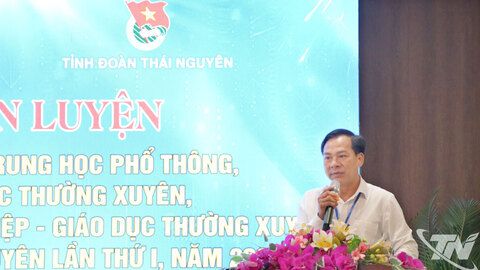 140 trại sinh ưu tú tham gia Trại huấn luyện cán bộ đoàn 