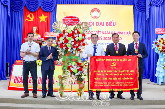 Đại hội MTTQ xã Vĩnh Lợi hiệp thương cử 60 uỷ viên