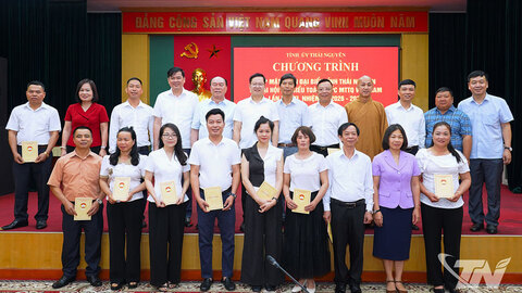 Gặp mặt Đoàn đại biểu Thái Nguyên dự Đại hội Mặt trận Tổ quốc Việt Nam lần thứ XI