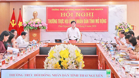 Dự kiến thông qua 18 nghị quyết tại Kỳ họp thứ sáu HĐND tỉnh Thái Nguyên