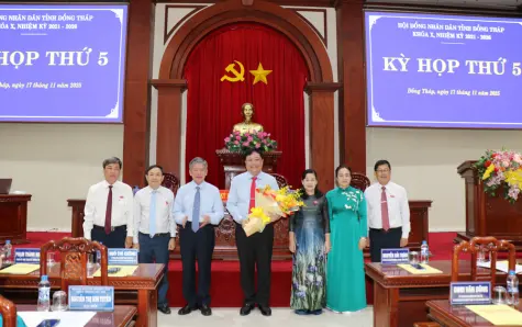 Ông Phạm Thành Ngại được bầu làm Chủ tịch UBND tỉnh Đồng Tháp