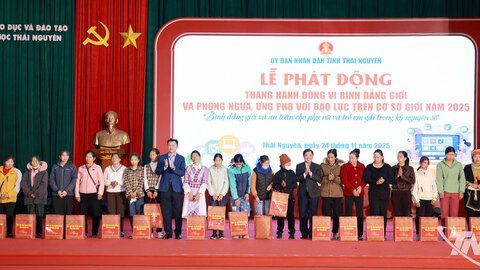 Thái Nguyên phát động Tháng hành động vì bình đẳng giới năm 2025