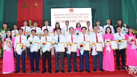 Công bố 23 đại biểu HĐND xã Kha Sơn, nhiệm kỳ 2026-2031