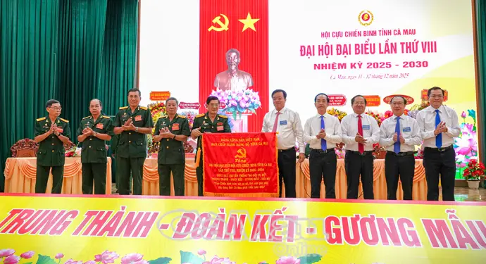 Đại tá Trương Dũng Tiến được chỉ định giữ chức Chủ tịch Hội Cựu chiến binh tỉnh Cà Mau