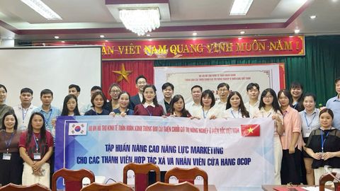 Nâng cao năng lực marketing cho hợp tác xã và chủ thể OCOP
