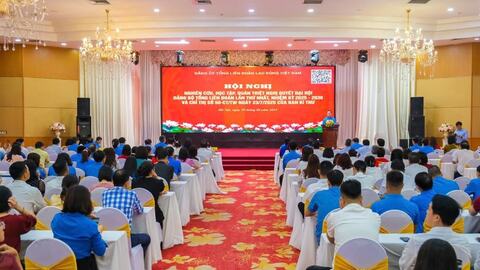 699 xã, phường, đặc khu đủ điều kiện thành lập công đoàn