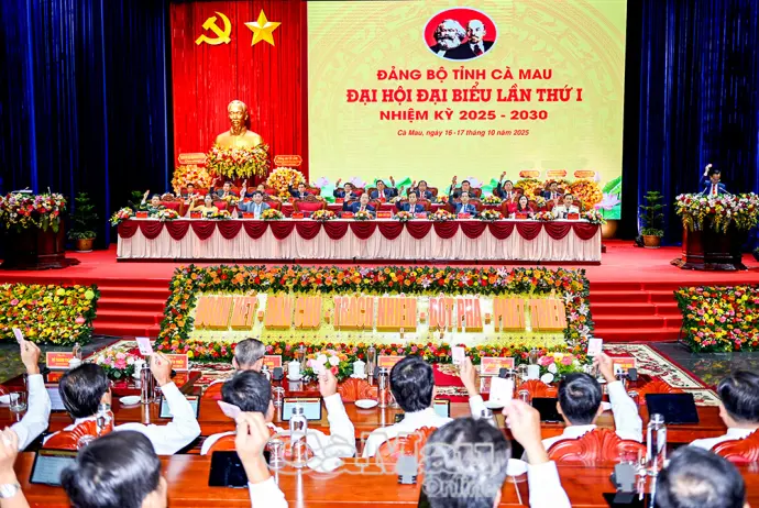 Phiên trù bị Đại hội đại biểu Đảng bộ tỉnh Cà Mau lần thứ I: Dấu ấn tiên phong trong chuyển đổi số