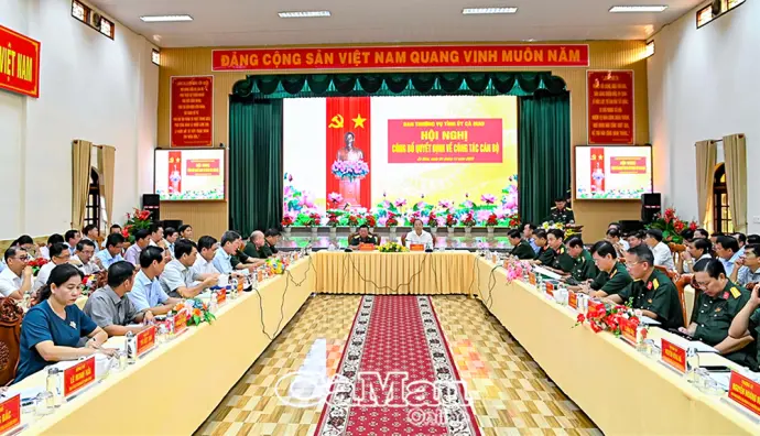 Đảng uỷ Quân sự tỉnh Cà Mau hoàn thành xuất sắc nhiệm vụ năm 2025