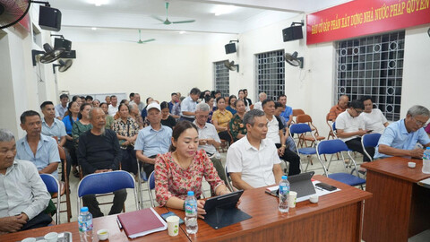 Xã Thuận An: Nâng chất lượng sinh hoạt chi bộ sau sắp xếp thôn, tổ dân phố