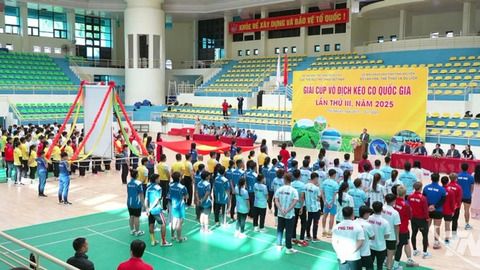 Hơn 250 vận động viên tham gia Giải cúp vô địch kéo co quốc gia lần thứ III