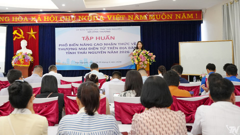 Nâng cao năng lực thương mại điện tử cho doanh nghiệp và hộ kinh doanh