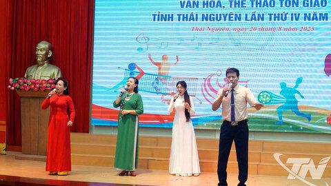 Sôi nổi Ngày hội Văn hóa, Thể thao tôn giáo tỉnh Thái Nguyên