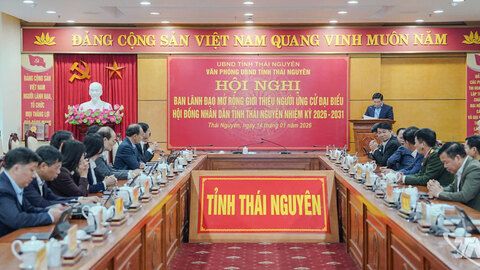 Văn phòng UBND tỉnh thống nhất giới thiệu 5 đồng chí ứng cử đại biểu HĐND tỉnh