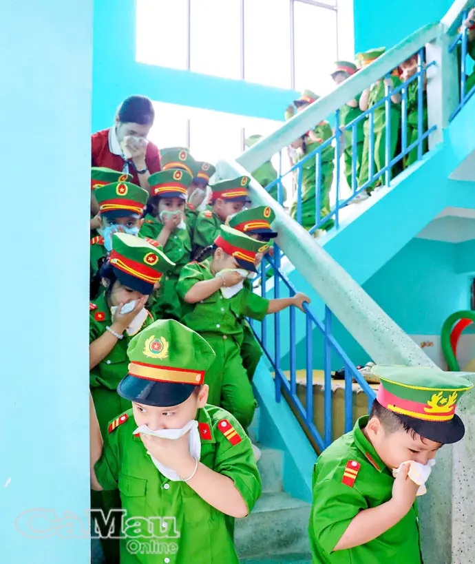 “Học kỹ năng hay - Phòng cháy thật giỏi - Thoát hiểm thật nhanh”