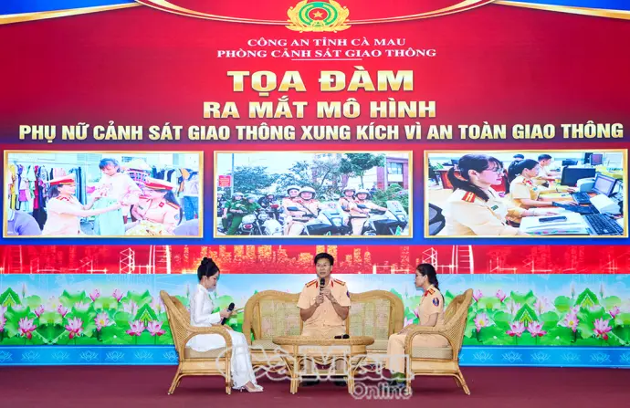Công an Cà Mau bồi dưỡng hạt nhân truyền thông từ cơ sở