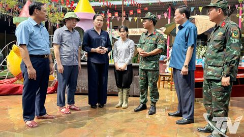 Tiếp tục huy động các nguồn lực, hỗ trợ khắc phục hậu quả lũ lụt tại Thái Nguyên