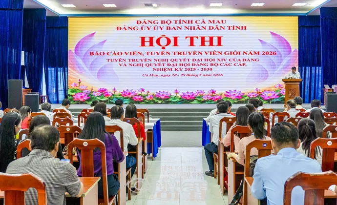 Hội thi Báo cáo viên giỏi, nơi phát huy nghiệp vụ ý nghĩa