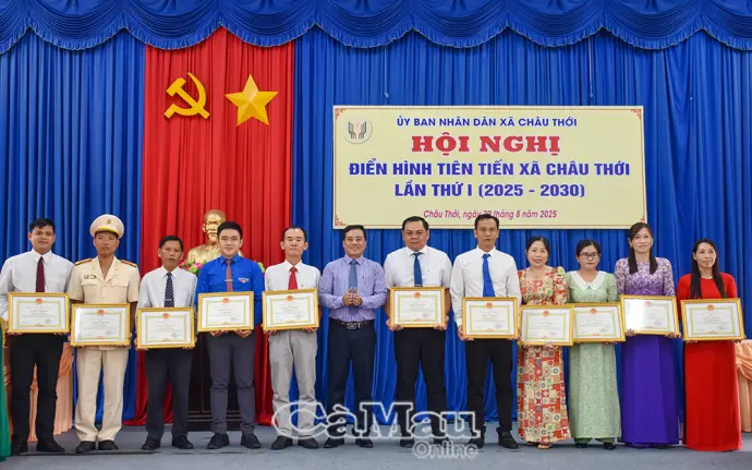 Thi đua yêu nước lan tỏa mạnh mẽ ở Châu Thới