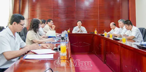 Đoàn đại biểu Quốc hội làm việc với Công ty Điện lực Cà Mau