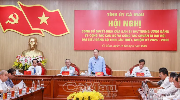 Khẩn trương hoàn tất công tác chuẩn bị Đại hội Đảng bộ tỉnh