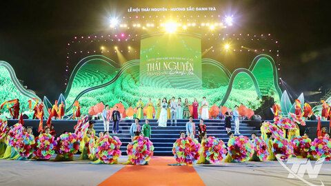 Tưng bừng khai mạc Lễ hội 'Thái Nguyên - Hương sắc danh trà'