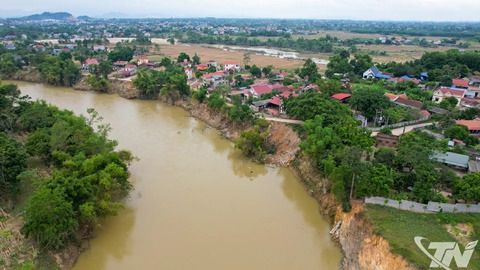 Sạt lở bờ sông Cầu: Người dân Đồng Áng mong được xây kè