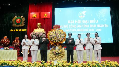 Phụ nữ Công an Thái Nguyên phát huy bản lĩnh, trách nhiệm, vì bình yên cuộc sống