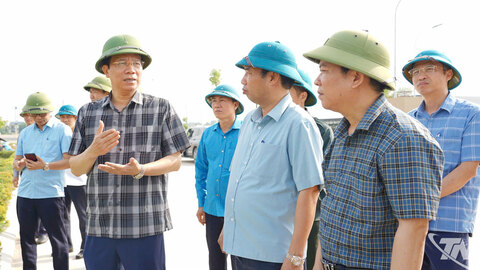 Lãnh đạo tỉnh kiểm tra tiến độ các cụm công nghiệp tại xã Kha Sơn