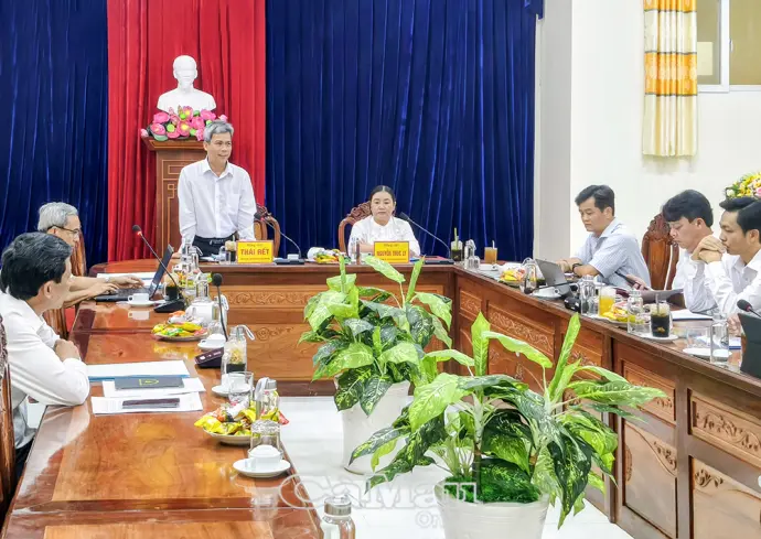 Kiểm tra công tác phòng, chống tham nhũng tại Xã Phan Ngọc Hiển
