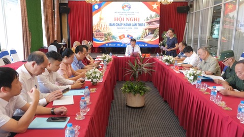 Kiện toàn Ban Chấp hành Hội Hữu nghị Việt Nam - Lào tỉnh Thái Nguyên