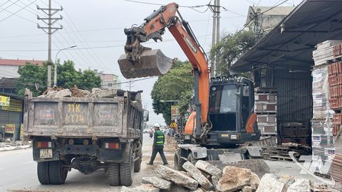 Thái Nguyên tăng cường quản lý, chỉnh trang vỉa hè, lòng đường, bảo đảm trật tự đô thị