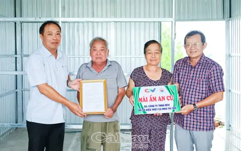 Niềm vui an cư đến với vợ chồng ông Tô Văn Xiếu